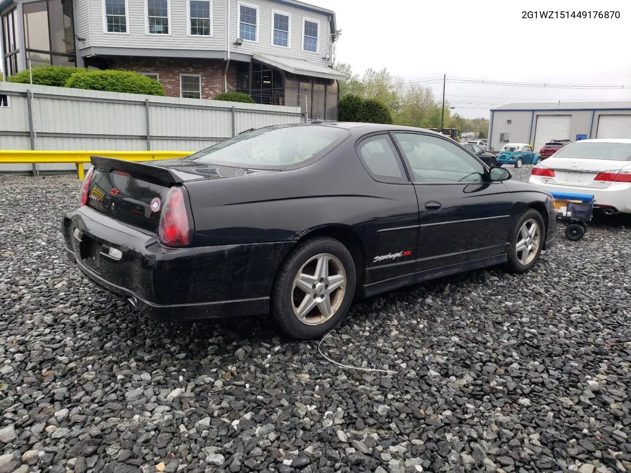 2004 Chevrolet Monte Carlo Ss Supercharged VIN: 2G1WZ151449176870 Lot: 55922765