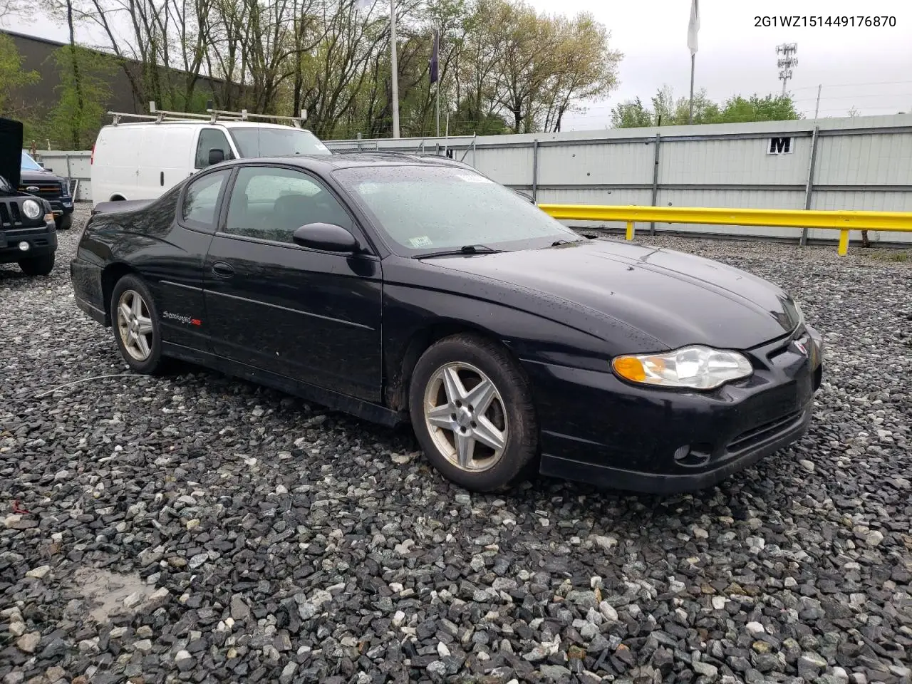 2004 Chevrolet Monte Carlo Ss Supercharged VIN: 2G1WZ151449176870 Lot: 55922765