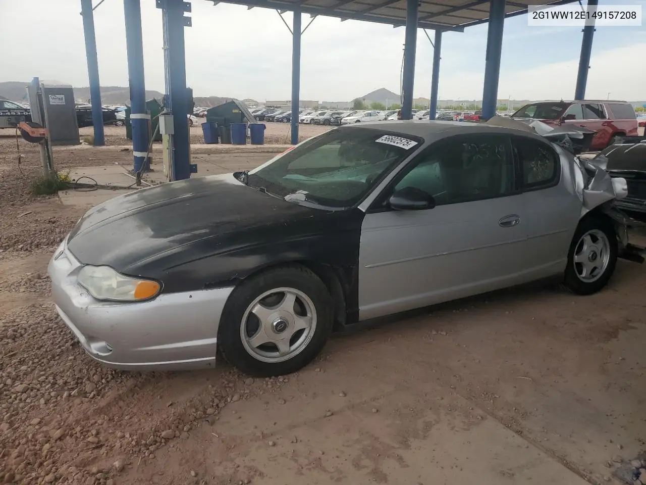 2004 Chevrolet Monte Carlo Ls VIN: 2G1WW12E149157208 Lot: 56602575
