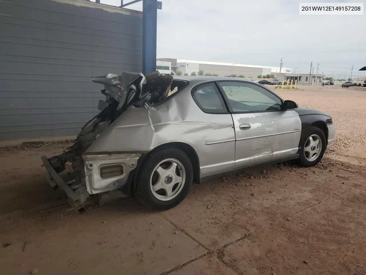 2004 Chevrolet Monte Carlo Ls VIN: 2G1WW12E149157208 Lot: 56602575
