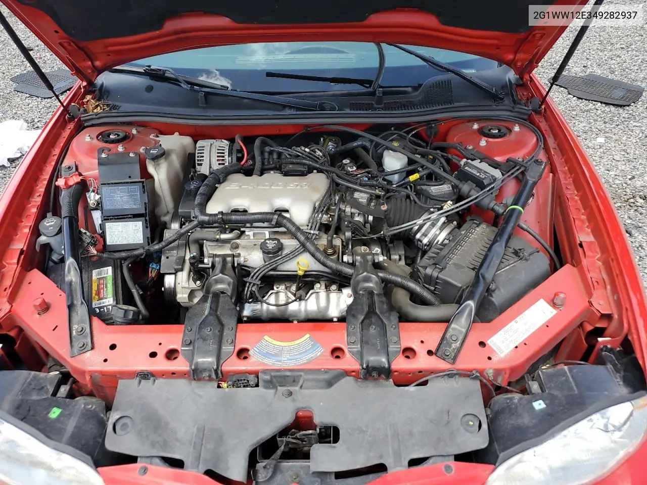 2004 Chevrolet Monte Carlo Ls VIN: 2G1WW12E349282937 Lot: 60886115