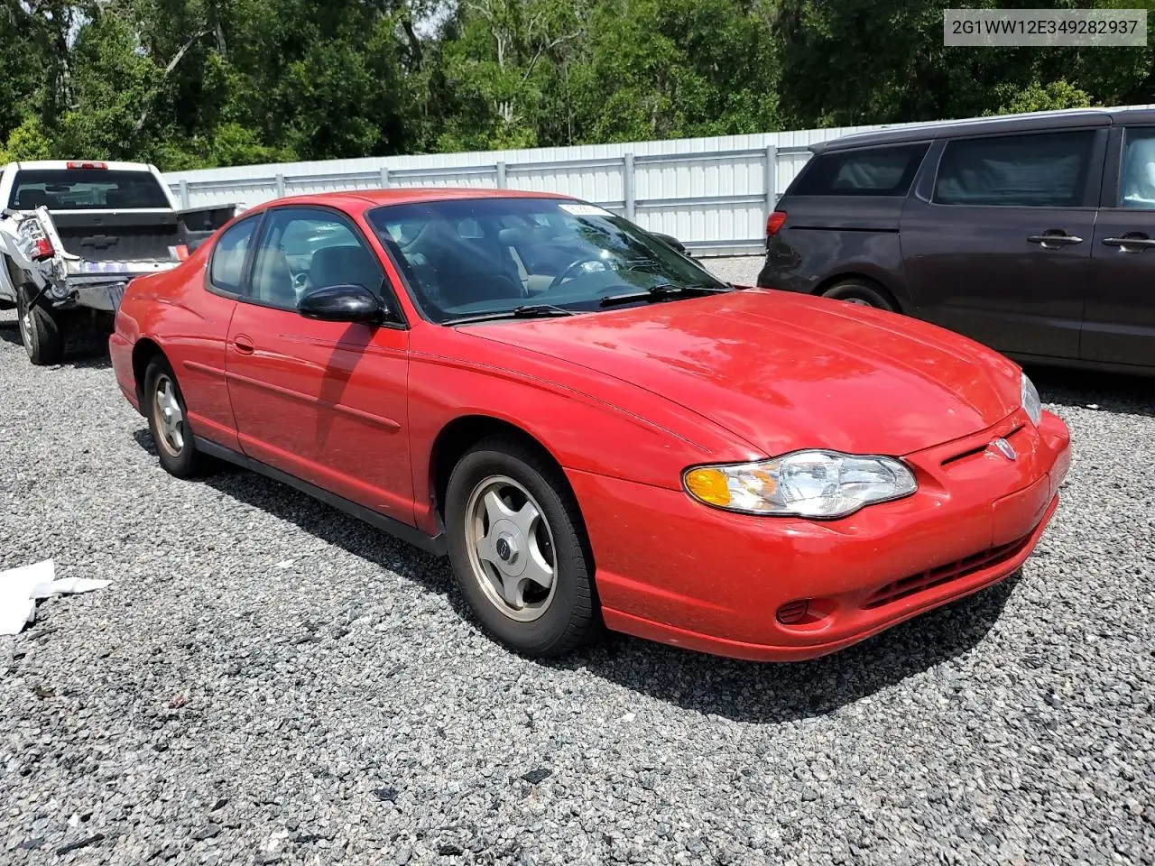 2004 Chevrolet Monte Carlo Ls VIN: 2G1WW12E349282937 Lot: 60886115