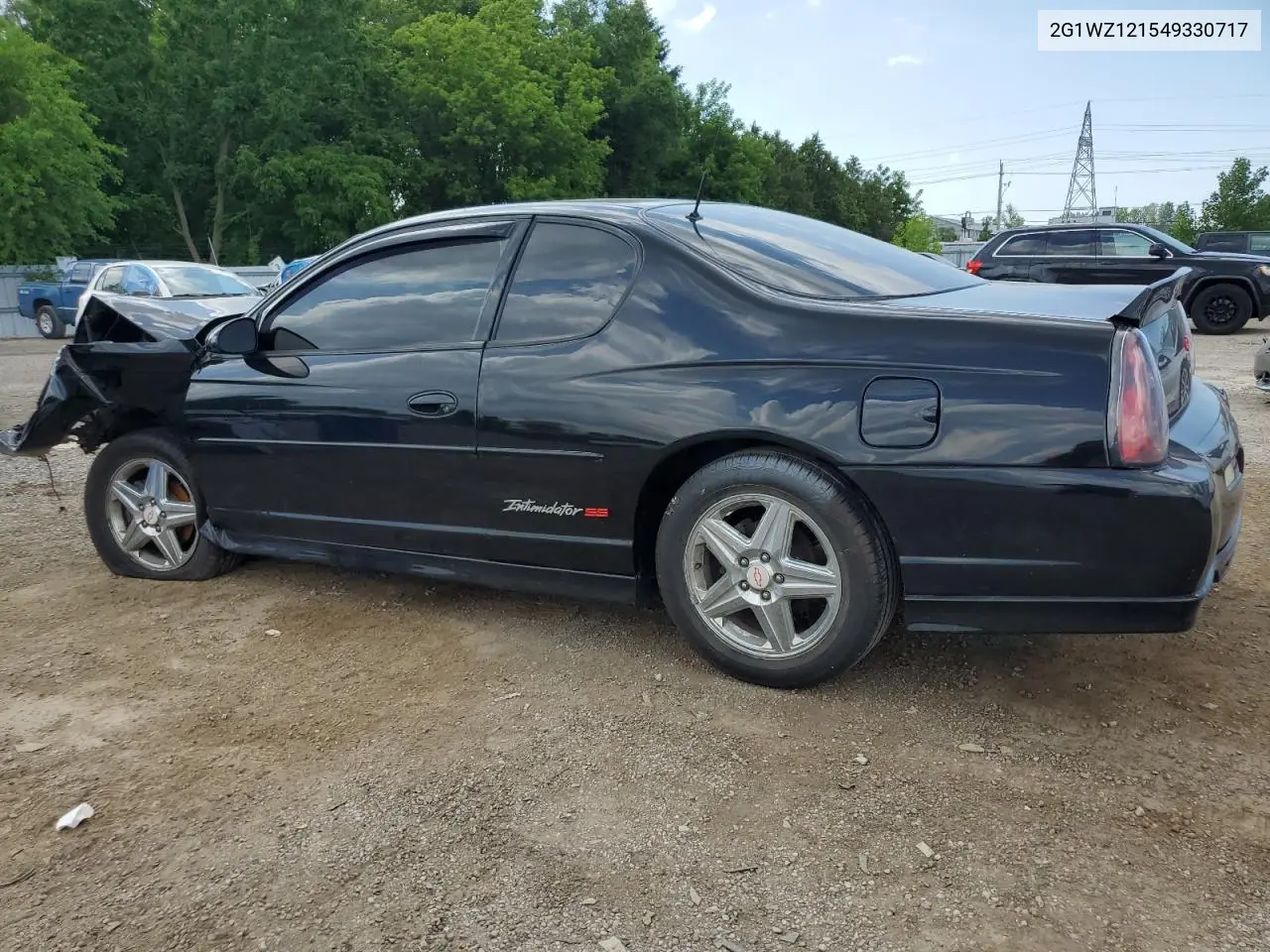 2004 Chevrolet Monte Carlo Ss Supercharged VIN: 2G1WZ121549330717 Lot: 61014955