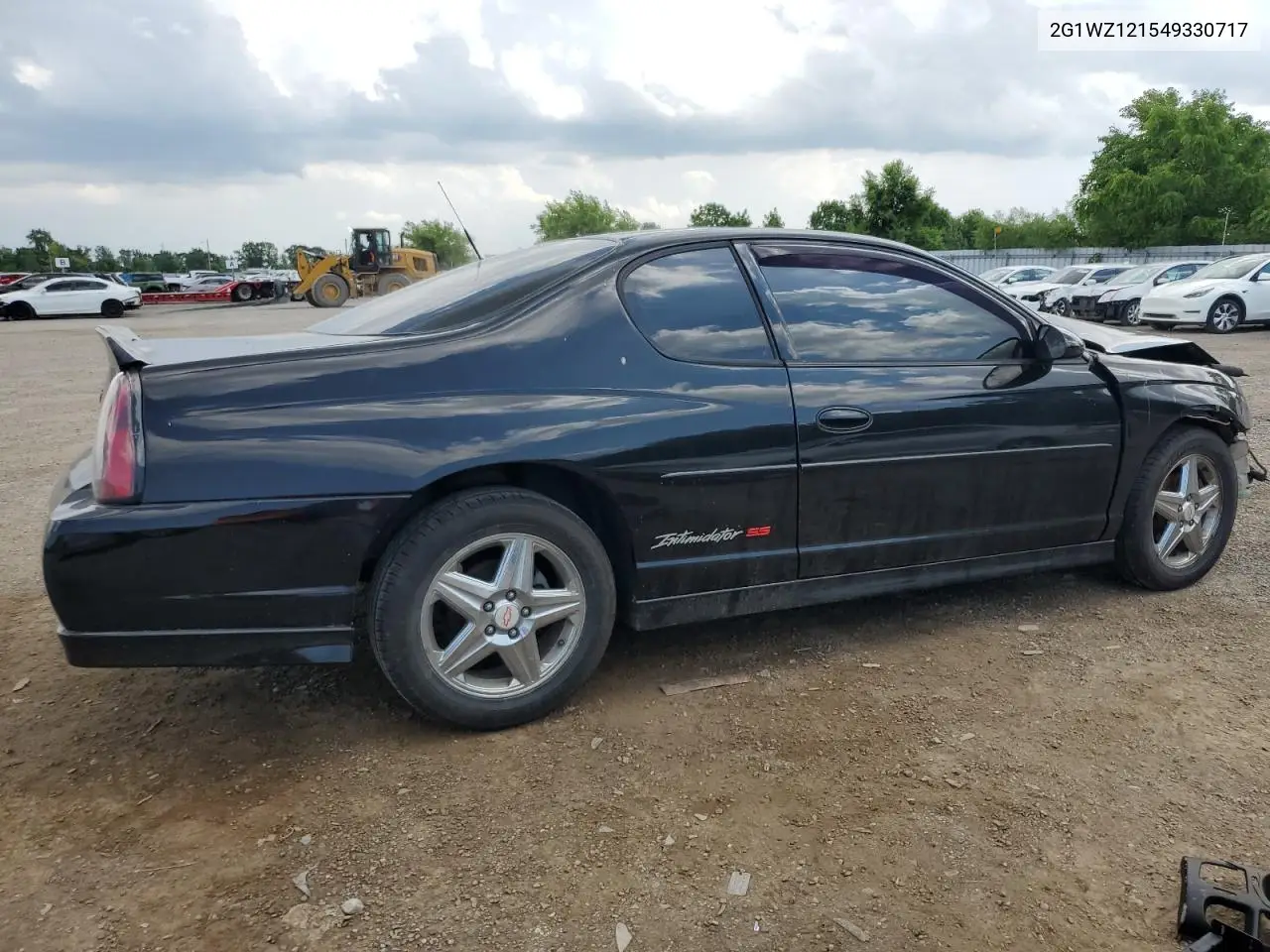 2004 Chevrolet Monte Carlo Ss Supercharged VIN: 2G1WZ121549330717 Lot: 61014955