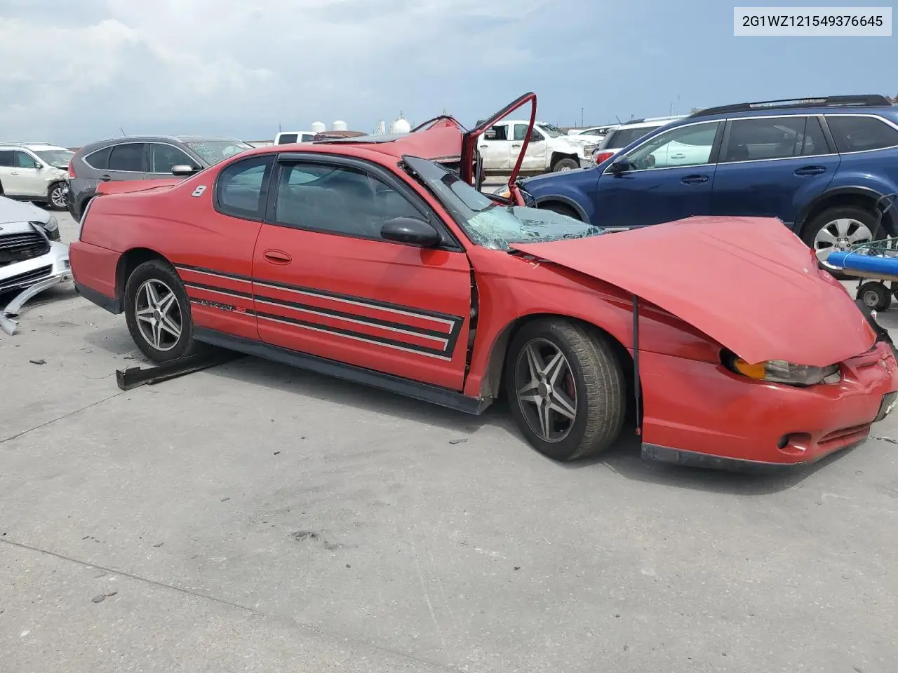 2004 Chevrolet Monte Carlo Ss Supercharged VIN: 2G1WZ121549376645 Lot: 63247355