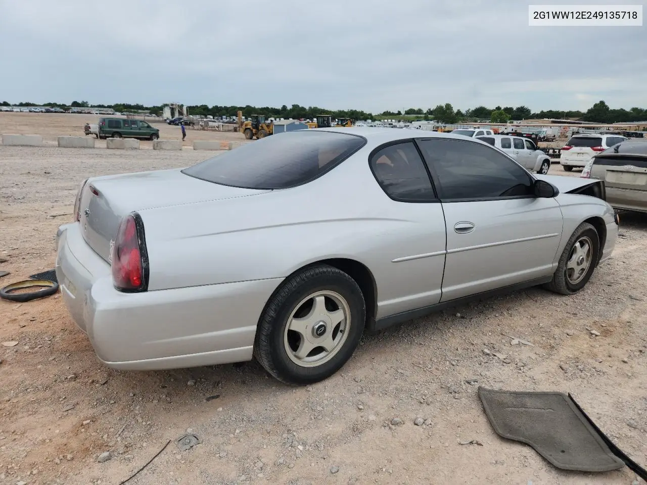 2004 Chevrolet Monte Carlo Ls VIN: 2G1WW12E249135718 Lot: 63267595