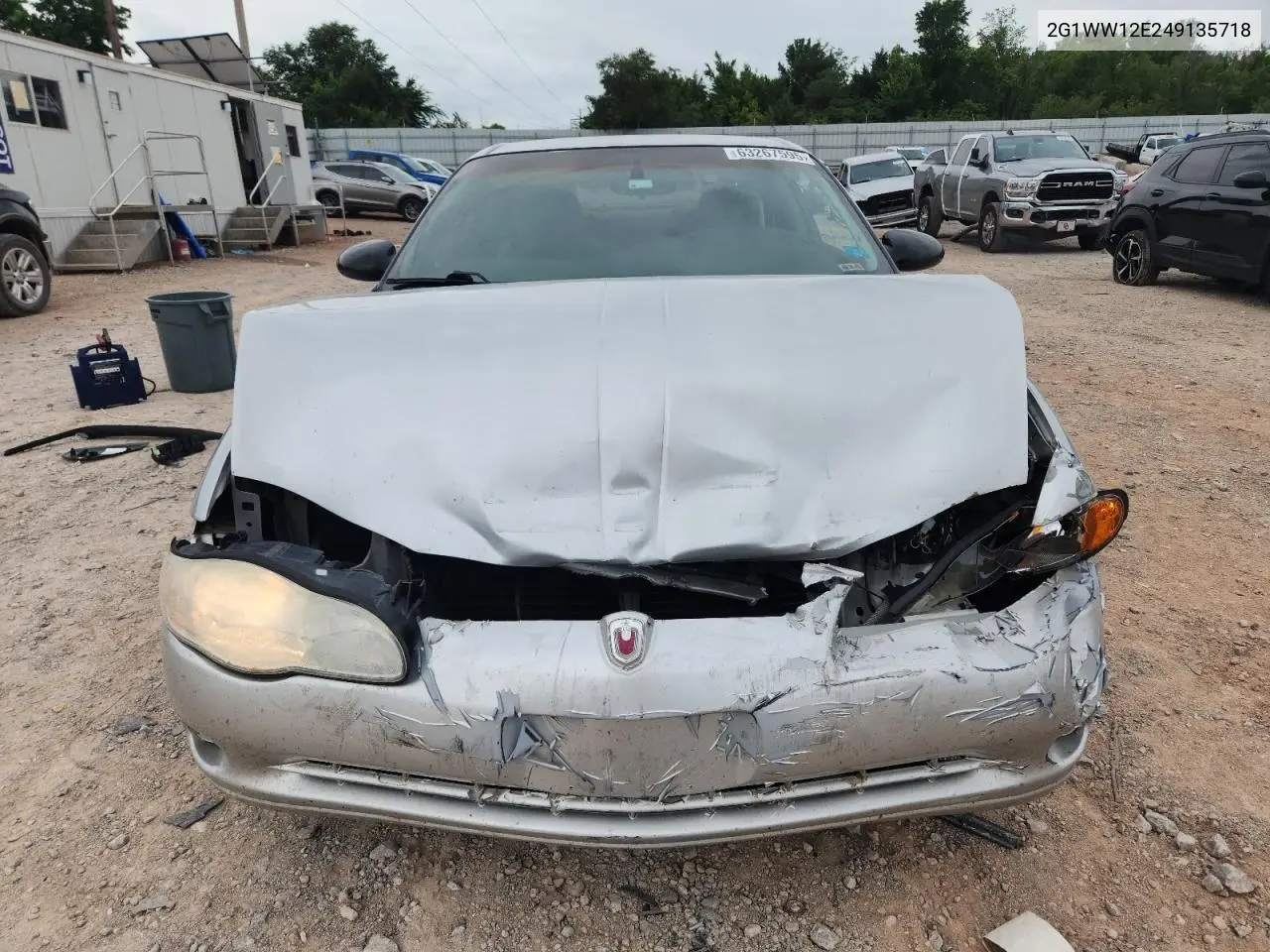 2004 Chevrolet Monte Carlo Ls VIN: 2G1WW12E249135718 Lot: 63267595