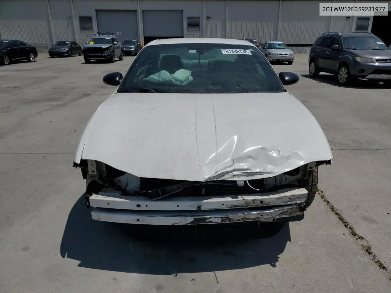 2005 Chevrolet Monte Carlo Ls VIN: 2G1WW12E059231977 Lot: 61396135