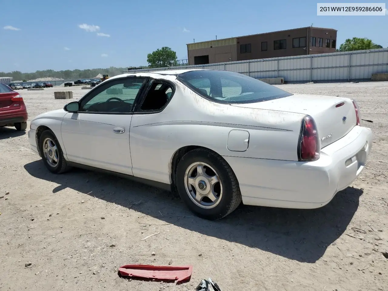 2005 Chevrolet Monte Carlo Ls VIN: 2G1WW12E959286606 Lot: 62007435