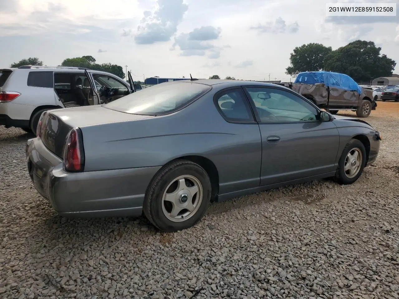 2005 Chevrolet Monte Carlo Ls VIN: 2G1WW12E859152508 Lot: 62502595