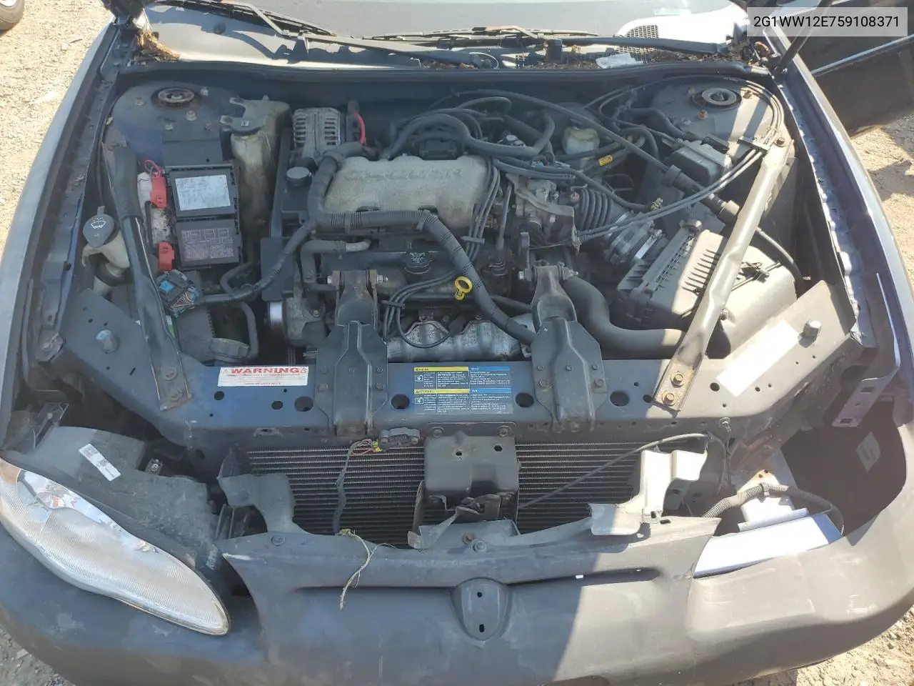 2005 Chevrolet Monte Carlo Ls VIN: 2G1WW12E759108371 Lot: 62668045