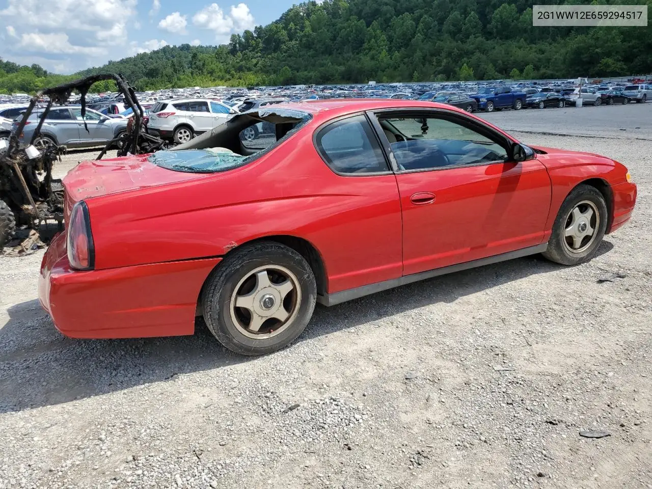 2005 Chevrolet Monte Carlo Ls VIN: 2G1WW12E659294517 Lot: 63107435