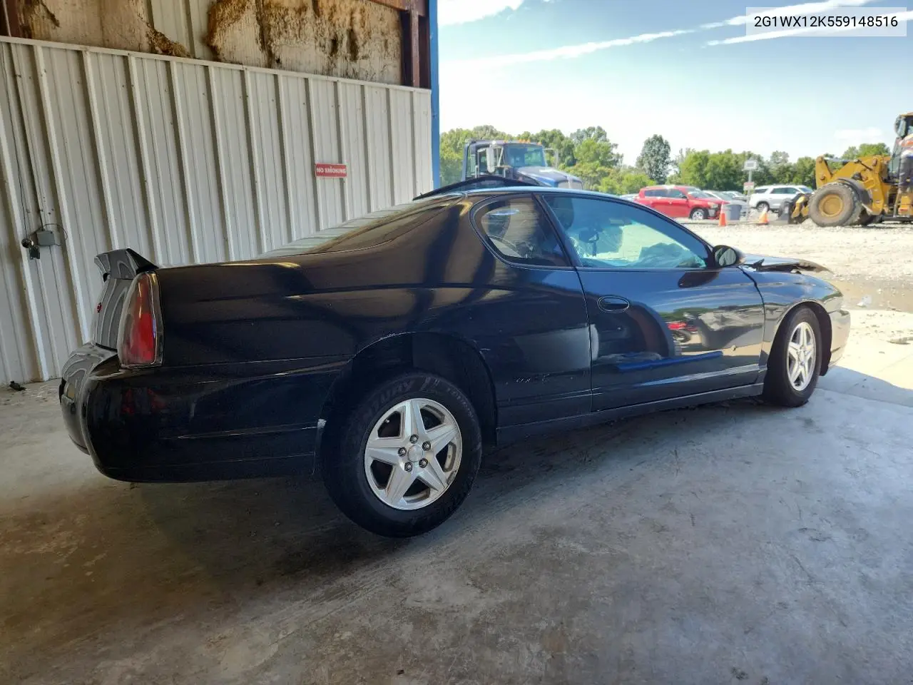 2005 Chevrolet Monte Carlo Lt VIN: 2G1WX12K559148516 Lot: 63341125