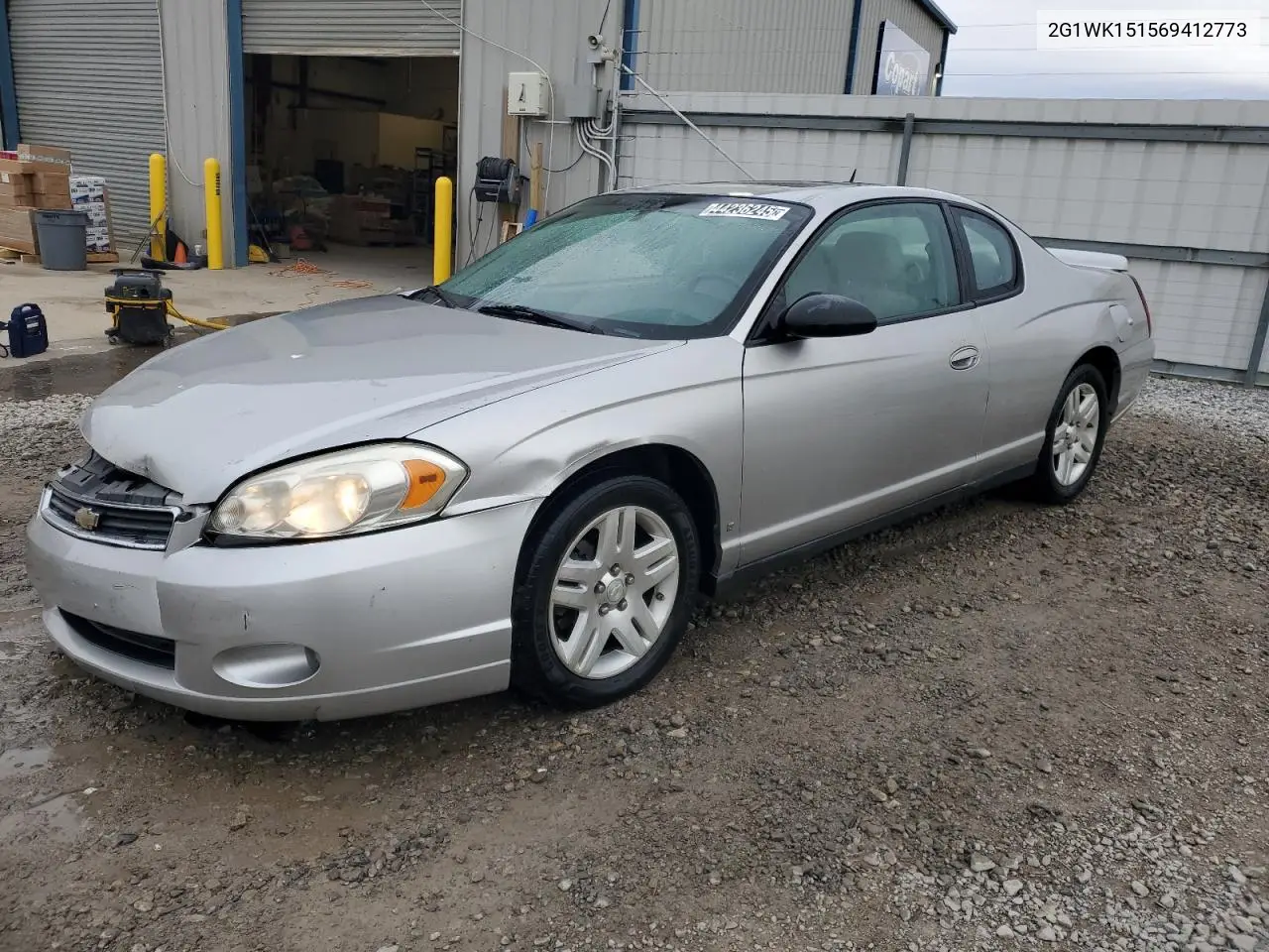 2006 Chevrolet Monte Carlo Lt VIN: 2G1WK151569412773 Lot: 44236245