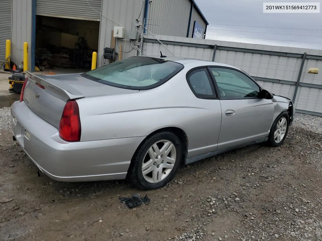 2006 Chevrolet Monte Carlo Lt VIN: 2G1WK151569412773 Lot: 44236245