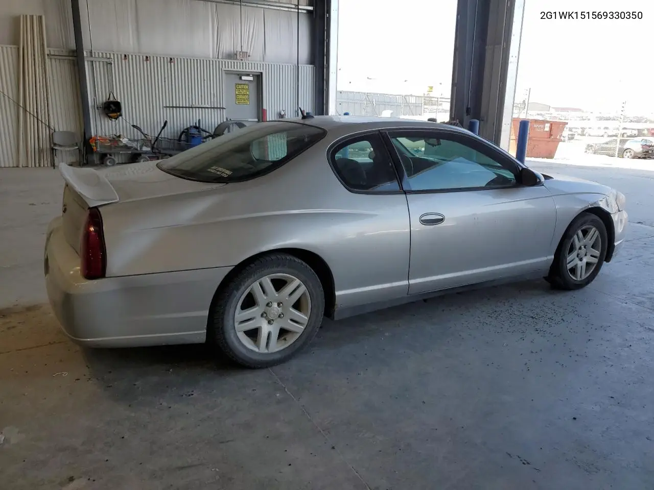2006 Chevrolet Monte Carlo Lt VIN: 2G1WK151569330350 Lot: 54158595