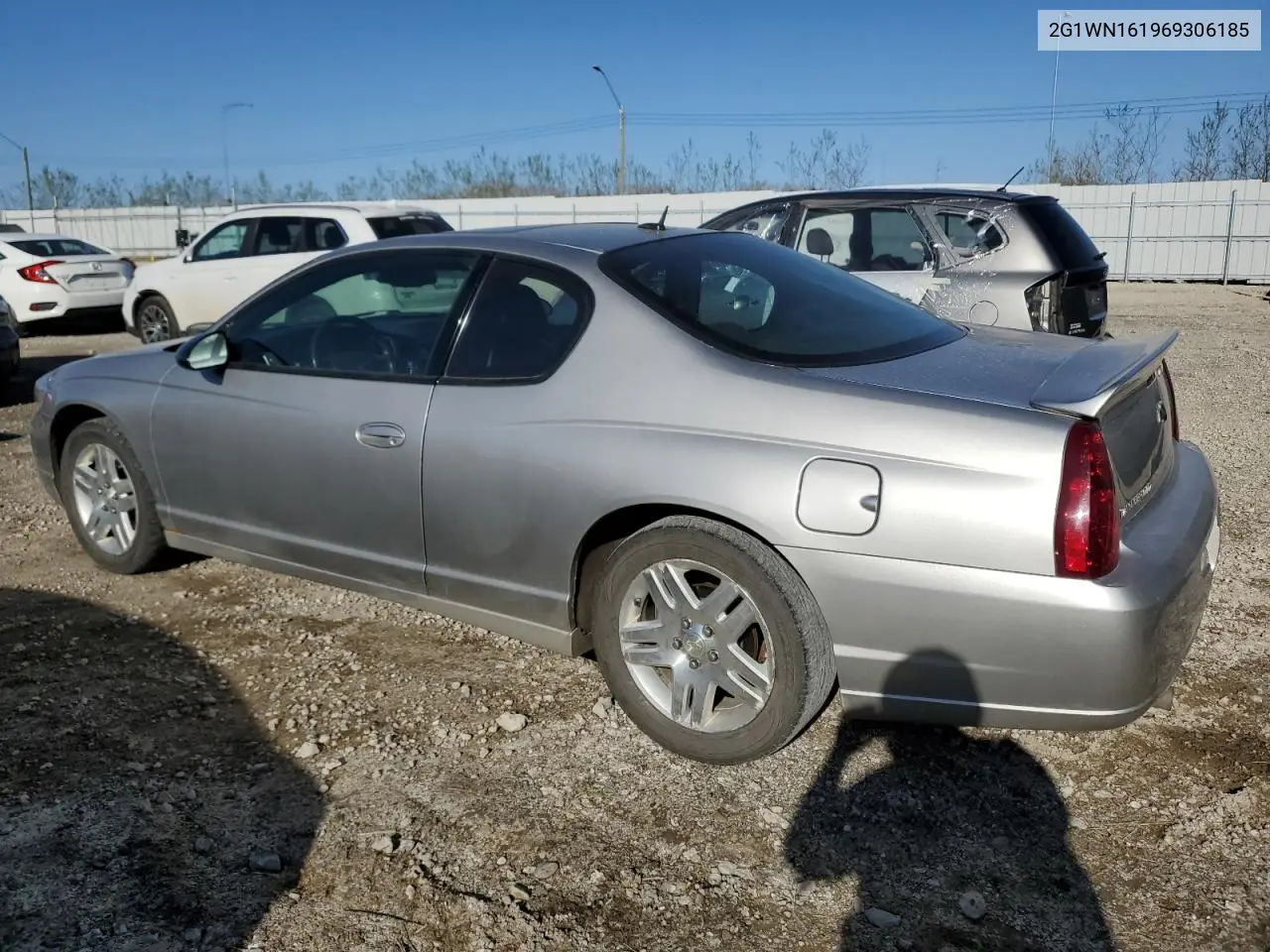 2006 Chevrolet Monte Carlo Ltz VIN: 2G1WN161969306185 Lot: 55510215