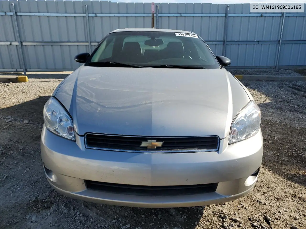 2006 Chevrolet Monte Carlo Ltz VIN: 2G1WN161969306185 Lot: 55510215