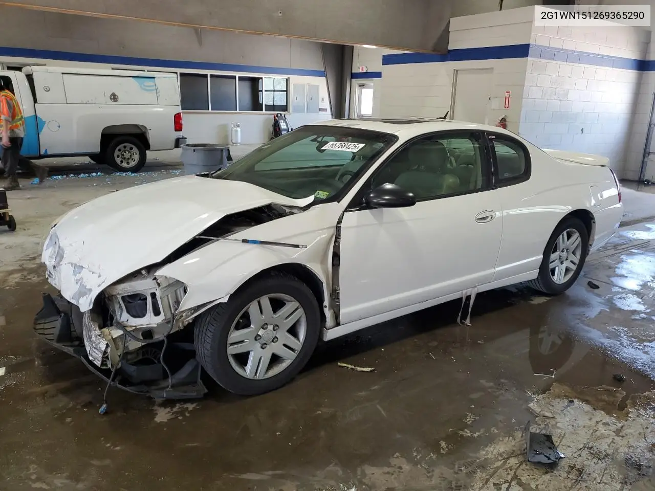 2006 Chevrolet Monte Carlo Ltz VIN: 2G1WN151269365290 Lot: 55768425
