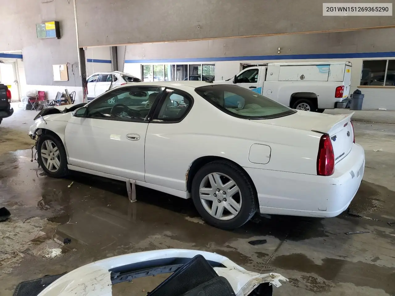 2006 Chevrolet Monte Carlo Ltz VIN: 2G1WN151269365290 Lot: 55768425