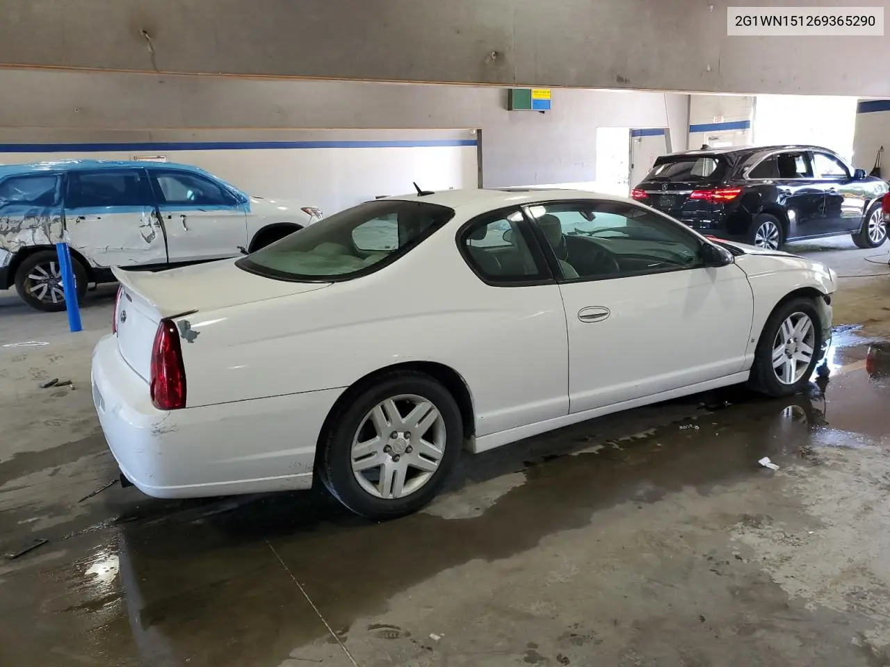 2006 Chevrolet Monte Carlo Ltz VIN: 2G1WN151269365290 Lot: 55768425