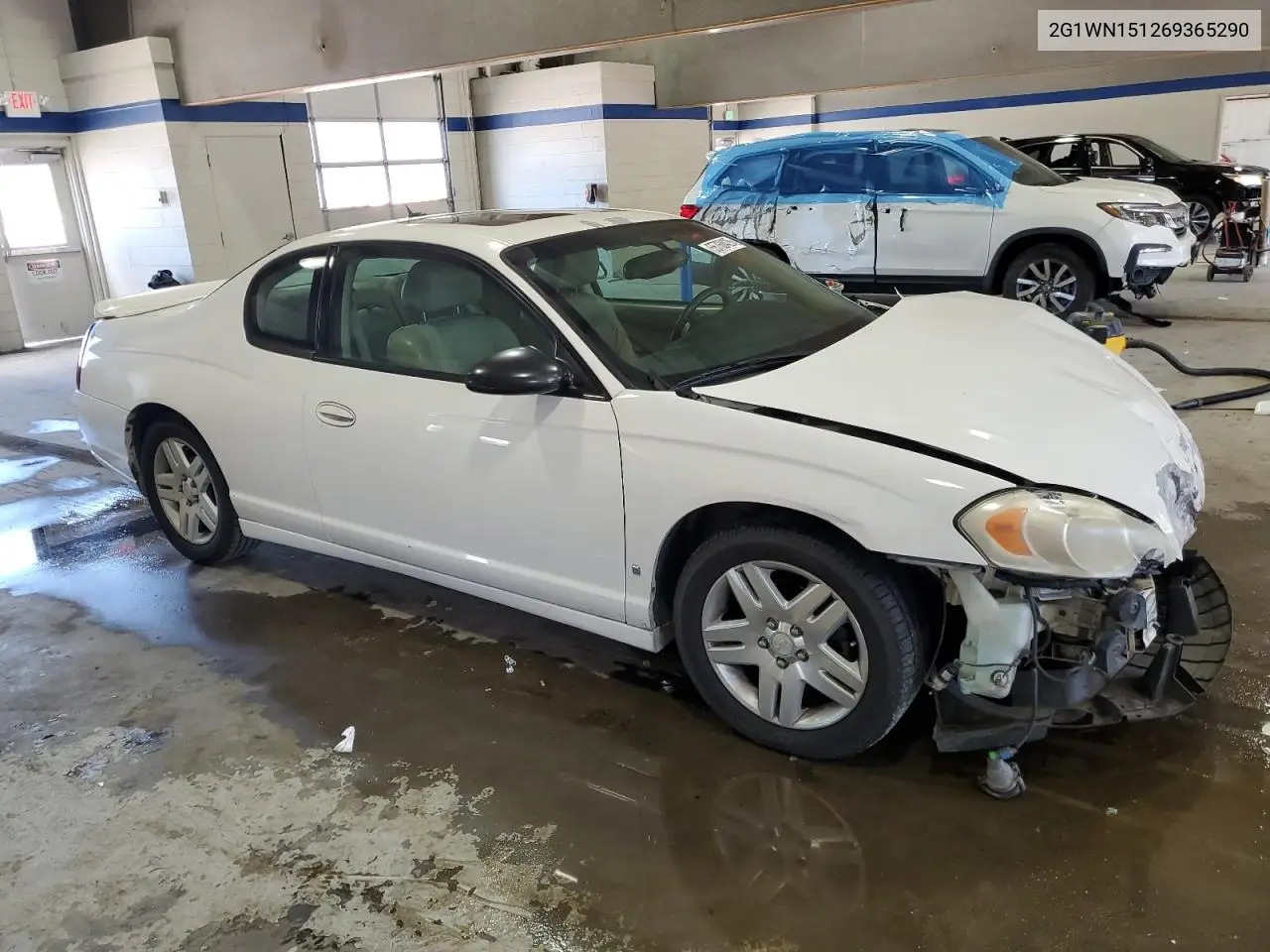 2006 Chevrolet Monte Carlo Ltz VIN: 2G1WN151269365290 Lot: 55768425
