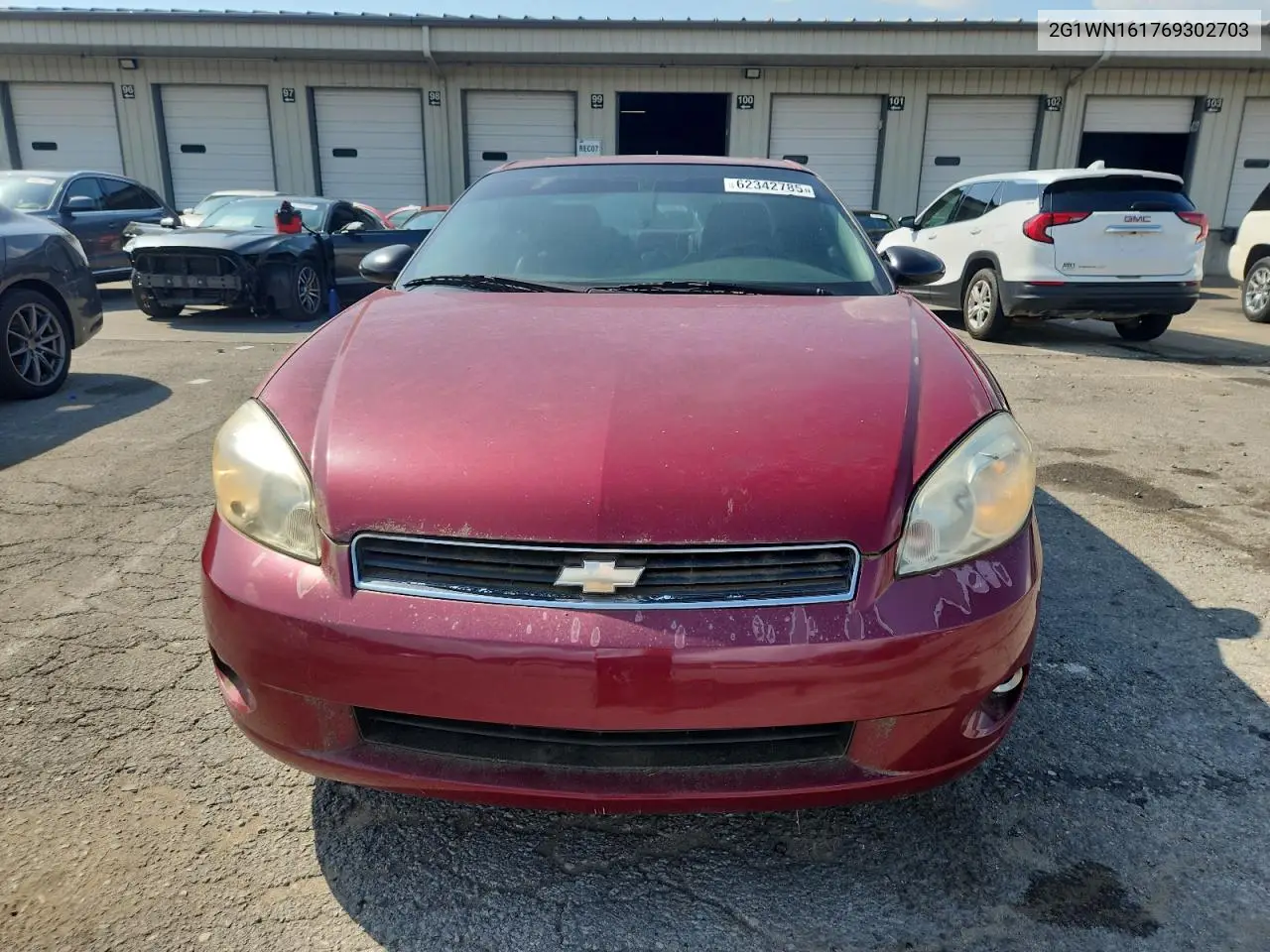 2006 Chevrolet Monte Carlo Ltz VIN: 2G1WN161769302703 Lot: 62342785