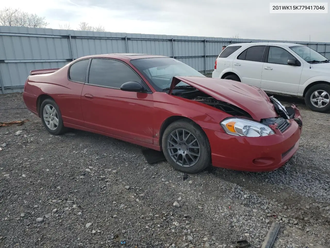 2007 Chevrolet Monte Carlo Lt VIN: 2G1WK15K779417046 Lot: 49408355