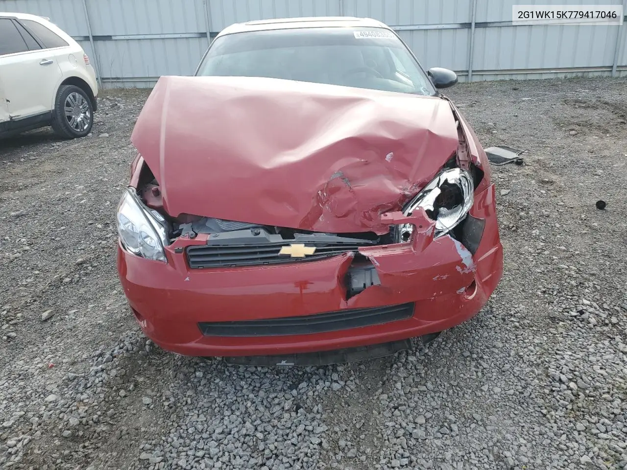 2007 Chevrolet Monte Carlo Lt VIN: 2G1WK15K779417046 Lot: 49408355