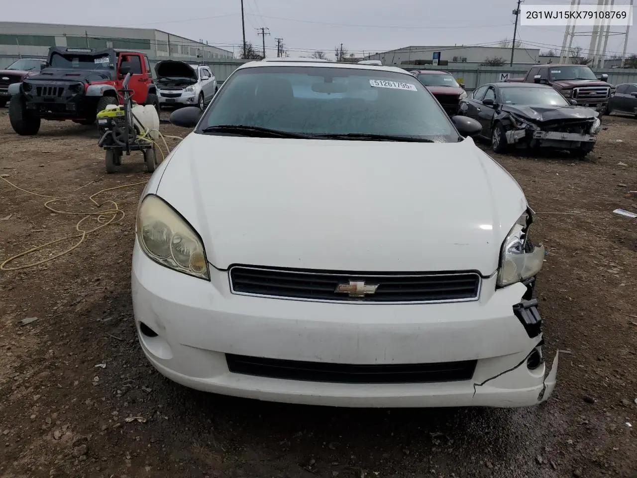 2007 Chevrolet Monte Carlo Ls VIN: 2G1WJ15KX79108769 Lot: 51261795