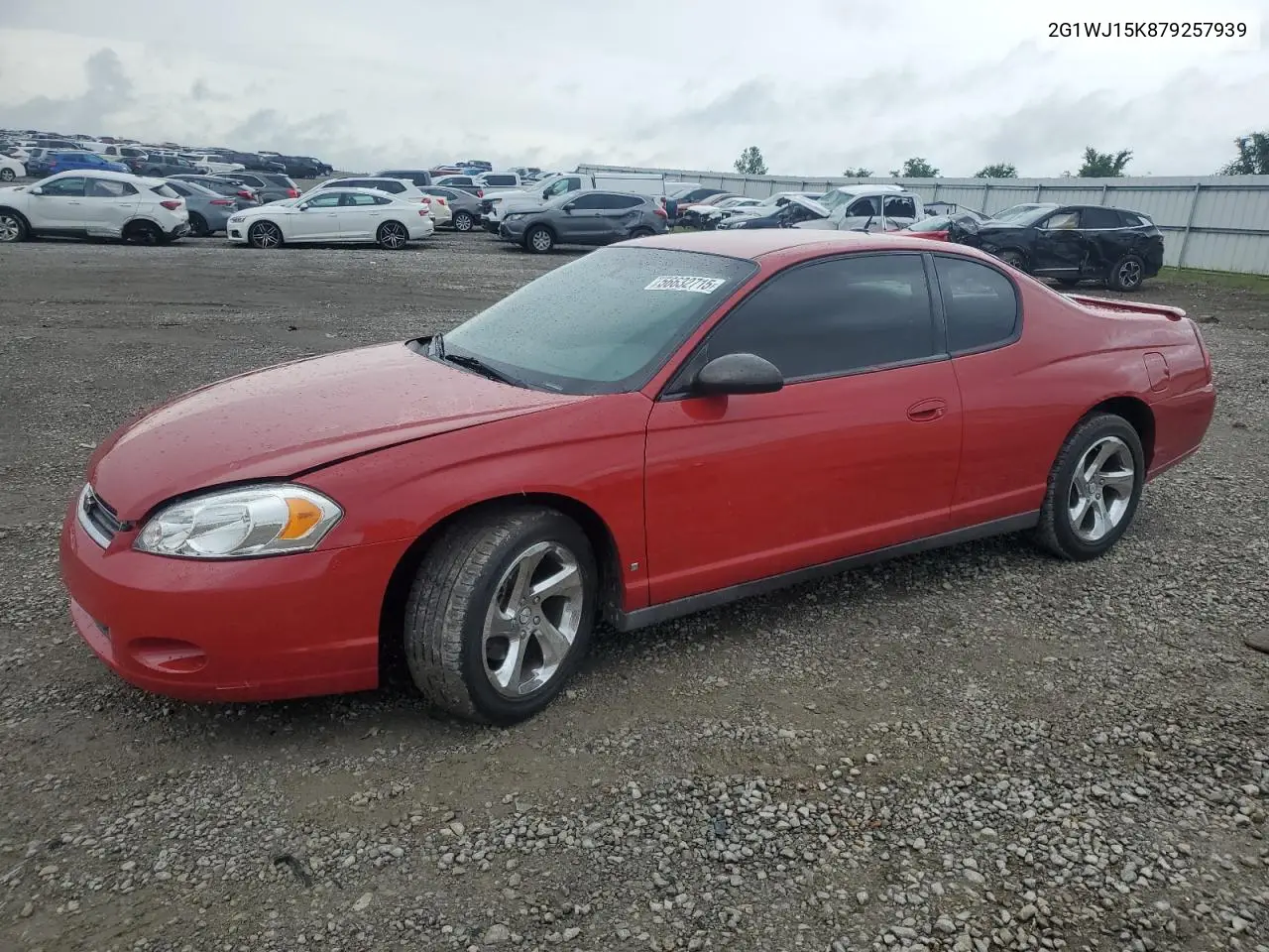 2007 Chevrolet Monte Carlo Ls VIN: 2G1WJ15K879257939 Lot: 56632715