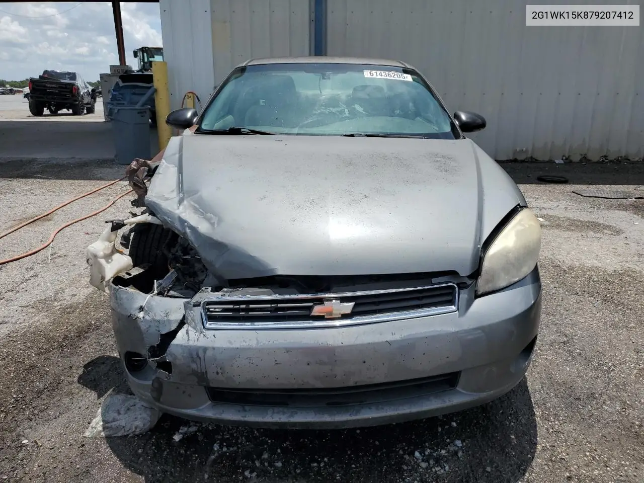 2007 Chevrolet Monte Carlo Lt VIN: 2G1WK15K879207412 Lot: 61436205