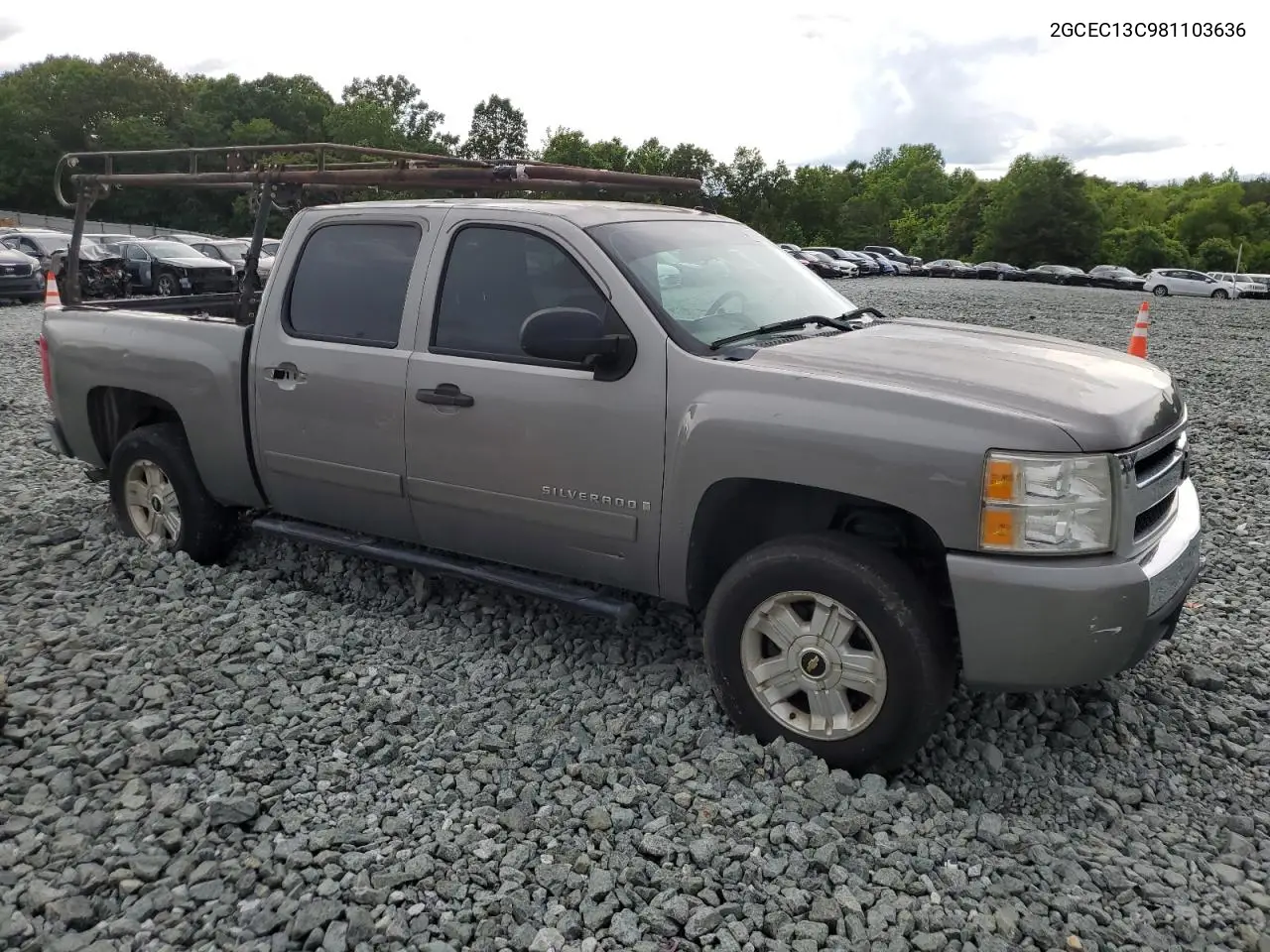 2008 Chevrolet Silverado C1500 VIN: 2GCEC13C981103636 Lot: 57072375