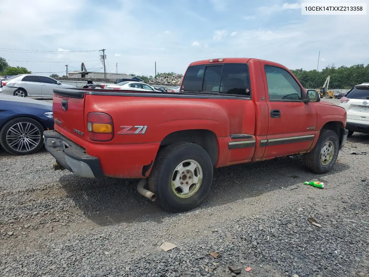 1999 Chevrolet Silverado K1500 VIN: 1GCEK14TXXZ213358 Lot: 63088875