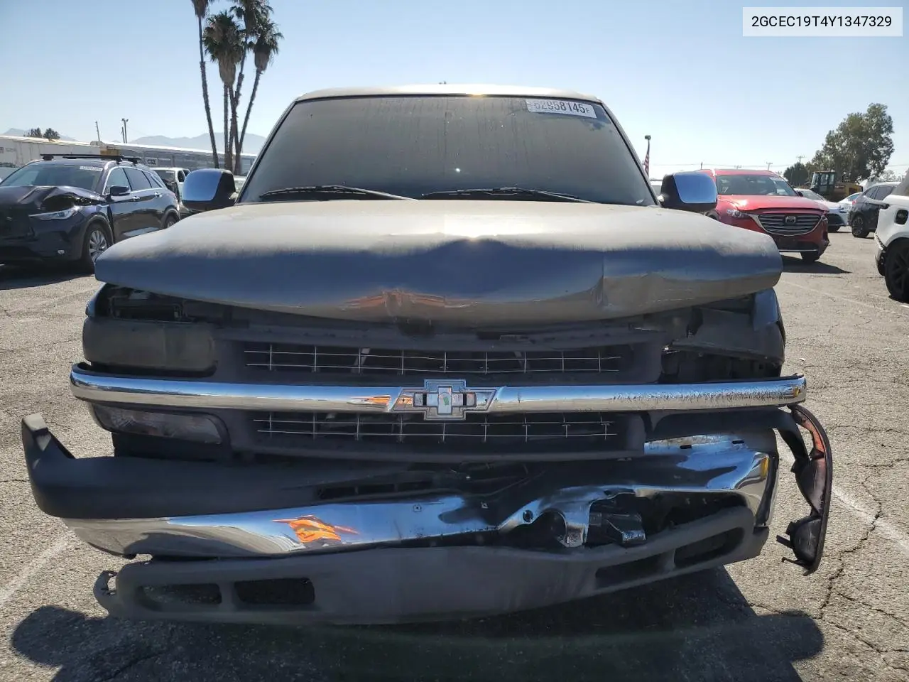 2000 Chevrolet Silverado C1500 VIN: 2GCEC19T4Y1347329 Lot: 62958145