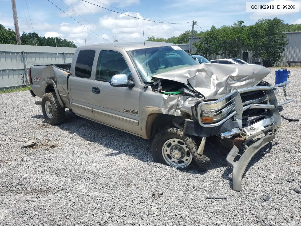 2001 Chevrolet Silverado K2500 Heavy Duty VIN: 1GCHK29181E199209 Lot: 61401075