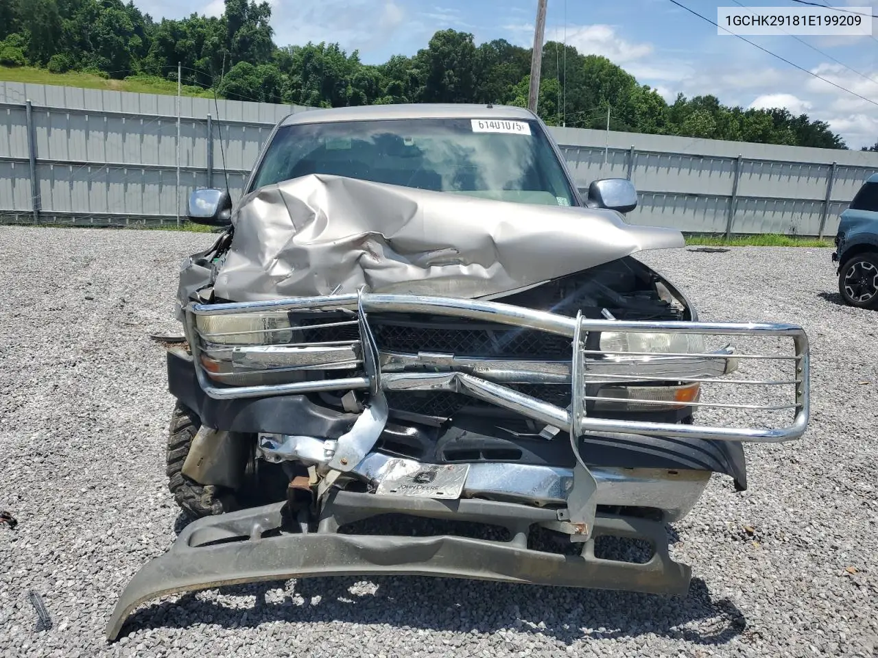 2001 Chevrolet Silverado K2500 Heavy Duty VIN: 1GCHK29181E199209 Lot: 61401075