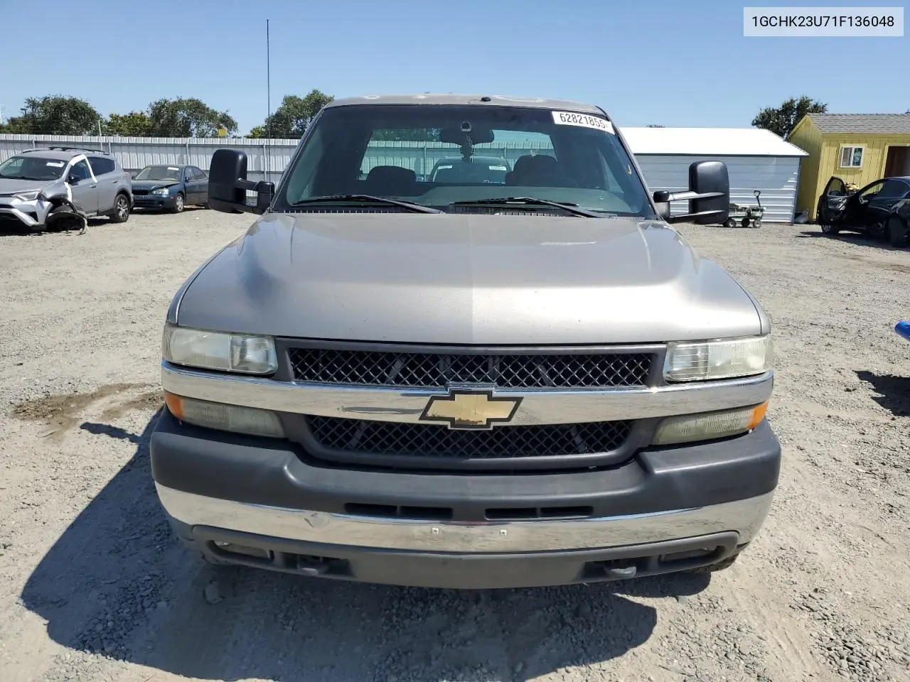 2001 Chevrolet Silverado K2500 Heavy Duty VIN: 1GCHK23U71F136048 Lot: 62821855