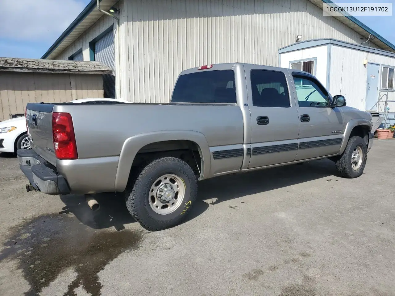 2002 Chevrolet Silverado K1500 Heavy Duty VIN: 1GCGK13U12F191702 Lot: 50338015