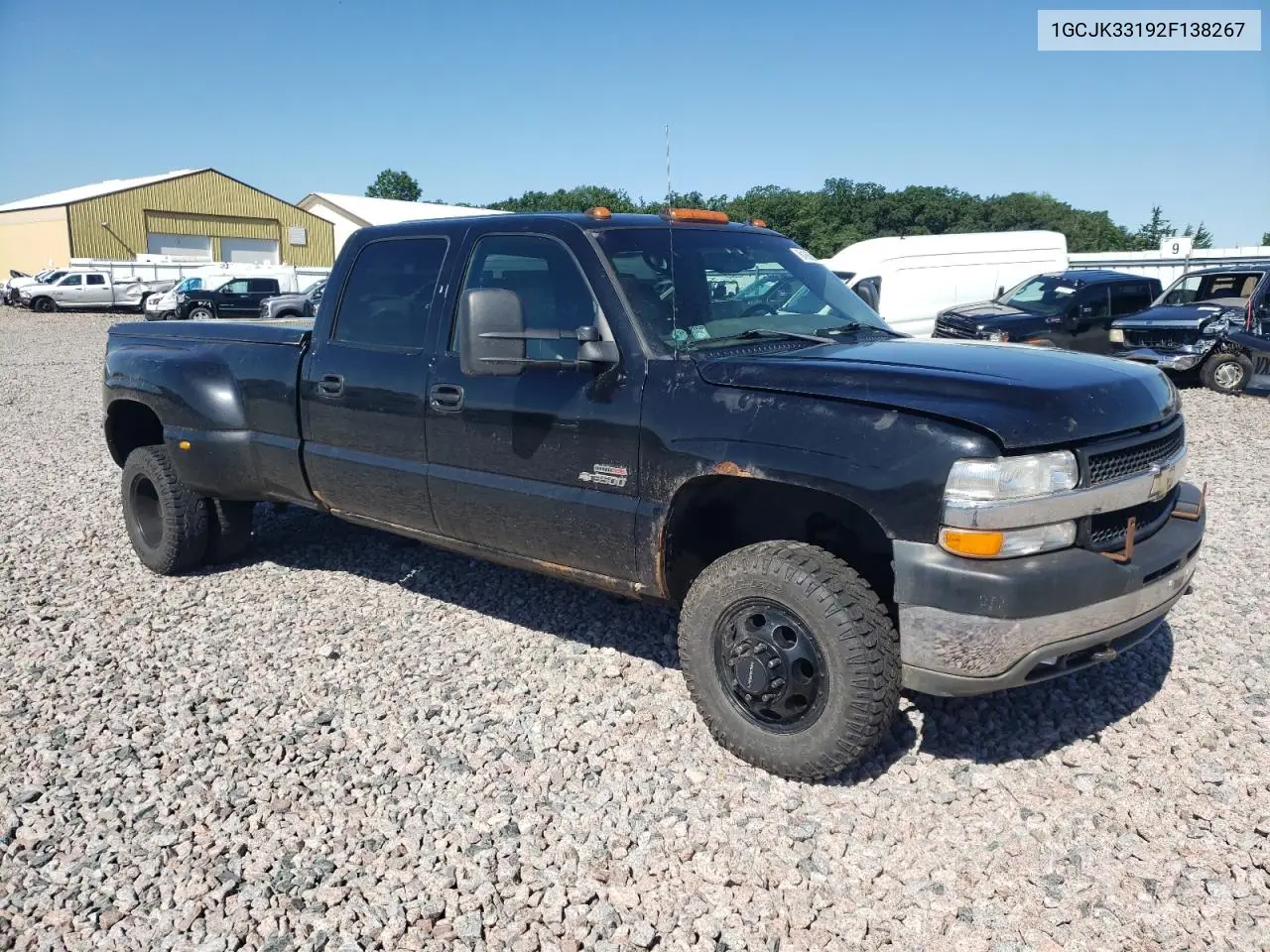 2002 Chevrolet Silverado K3500 VIN: 1GCJK33192F138267 Lot: 61900985