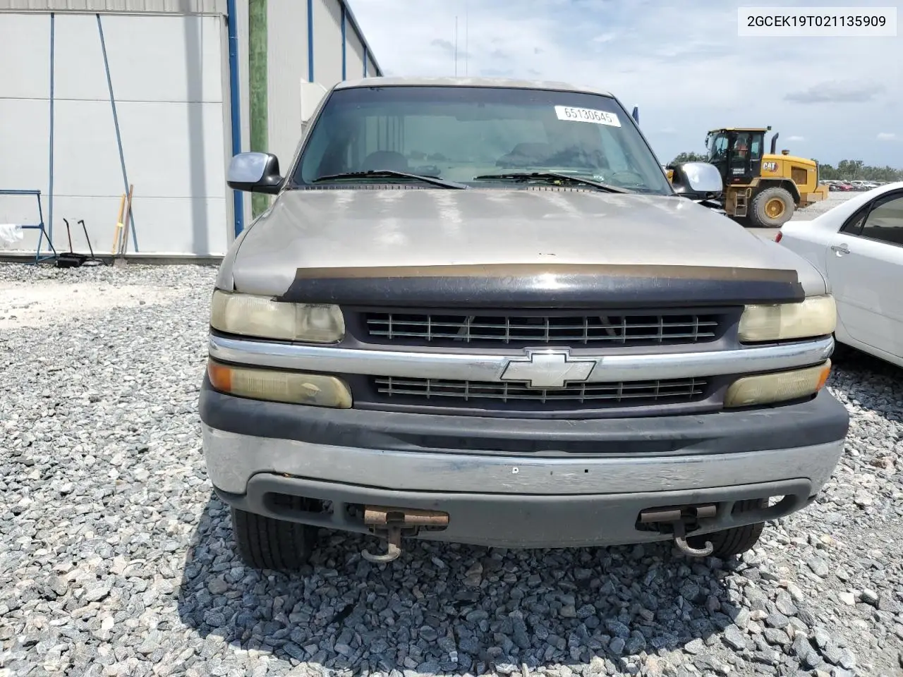2002 Chevrolet Silverado K1500 VIN: 2GCEK19T021135909 Lot: 65130645