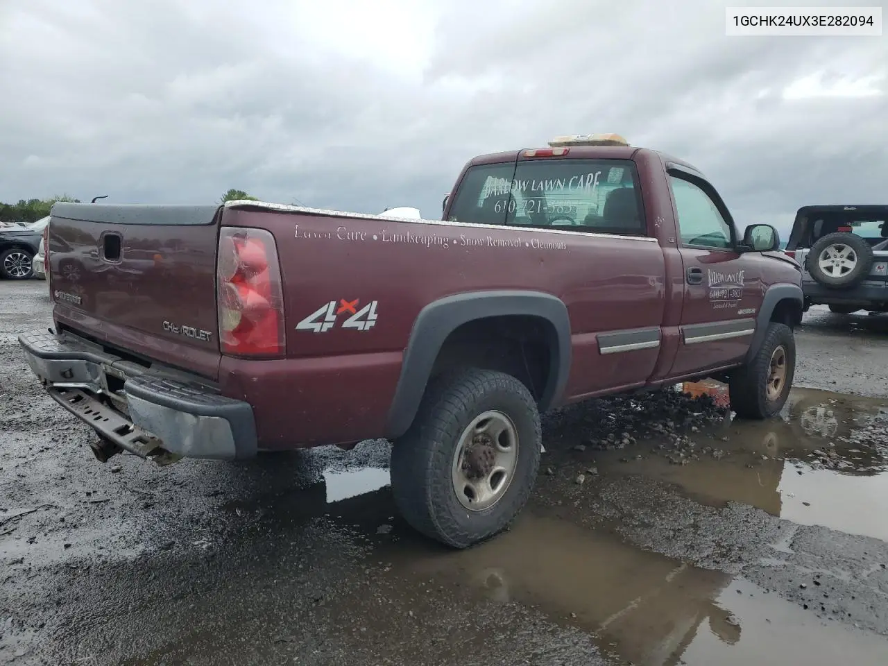 2003 Chevrolet Silverado K2500 Heavy Duty VIN: 1GCHK24UX3E282094 Lot: 56171955