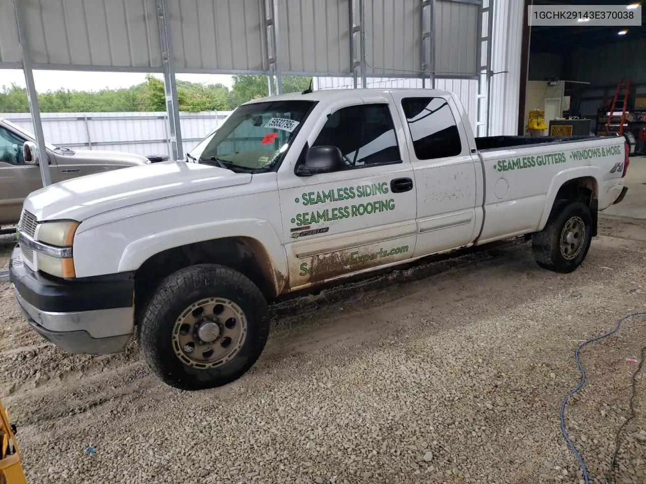 2003 Chevrolet Silverado K2500 Heavy Duty VIN: 1GCHK29143E370038 Lot: 59532795