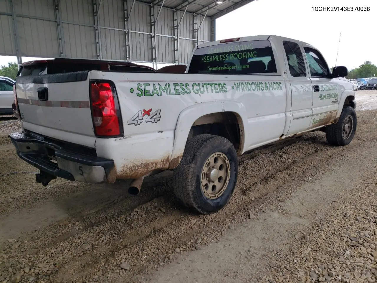 2003 Chevrolet Silverado K2500 Heavy Duty VIN: 1GCHK29143E370038 Lot: 59532795