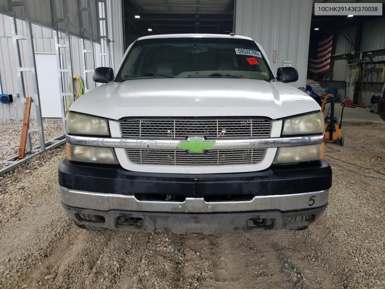 2003 Chevrolet Silverado K2500 Heavy Duty VIN: 1GCHK29143E370038 Lot: 59532795