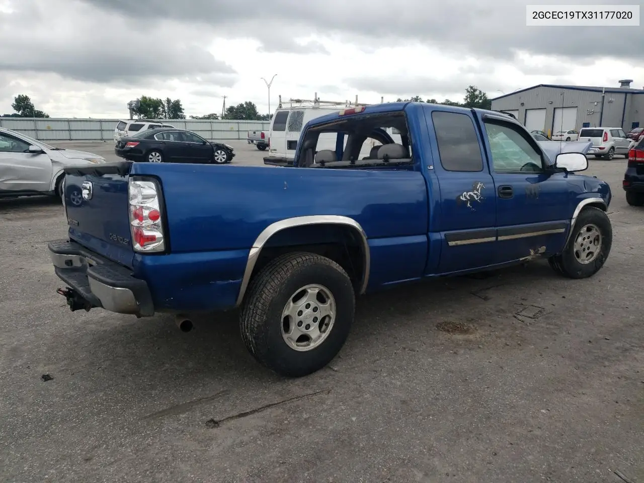 2003 Chevrolet Silverado C1500 VIN: 2GCEC19TX31177020 Lot: 60397325