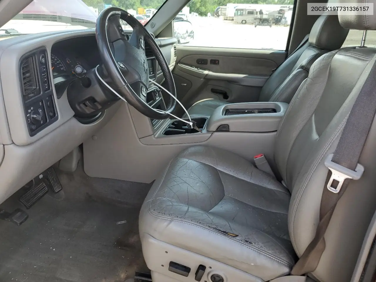 2003 Chevrolet Silverado K1500 VIN: 2GCEK19T731336157 Lot: 61593085