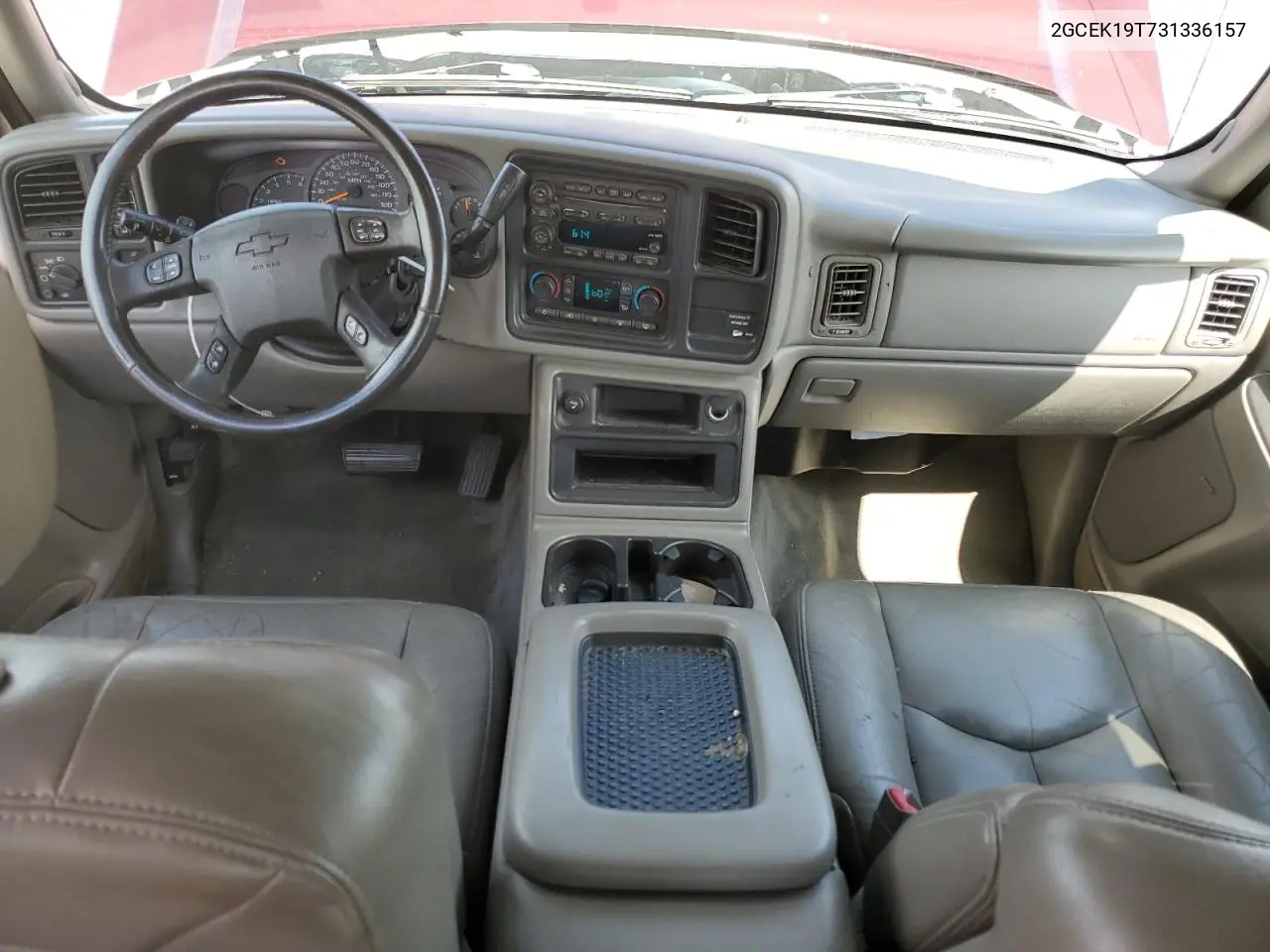 2003 Chevrolet Silverado K1500 VIN: 2GCEK19T731336157 Lot: 61593085