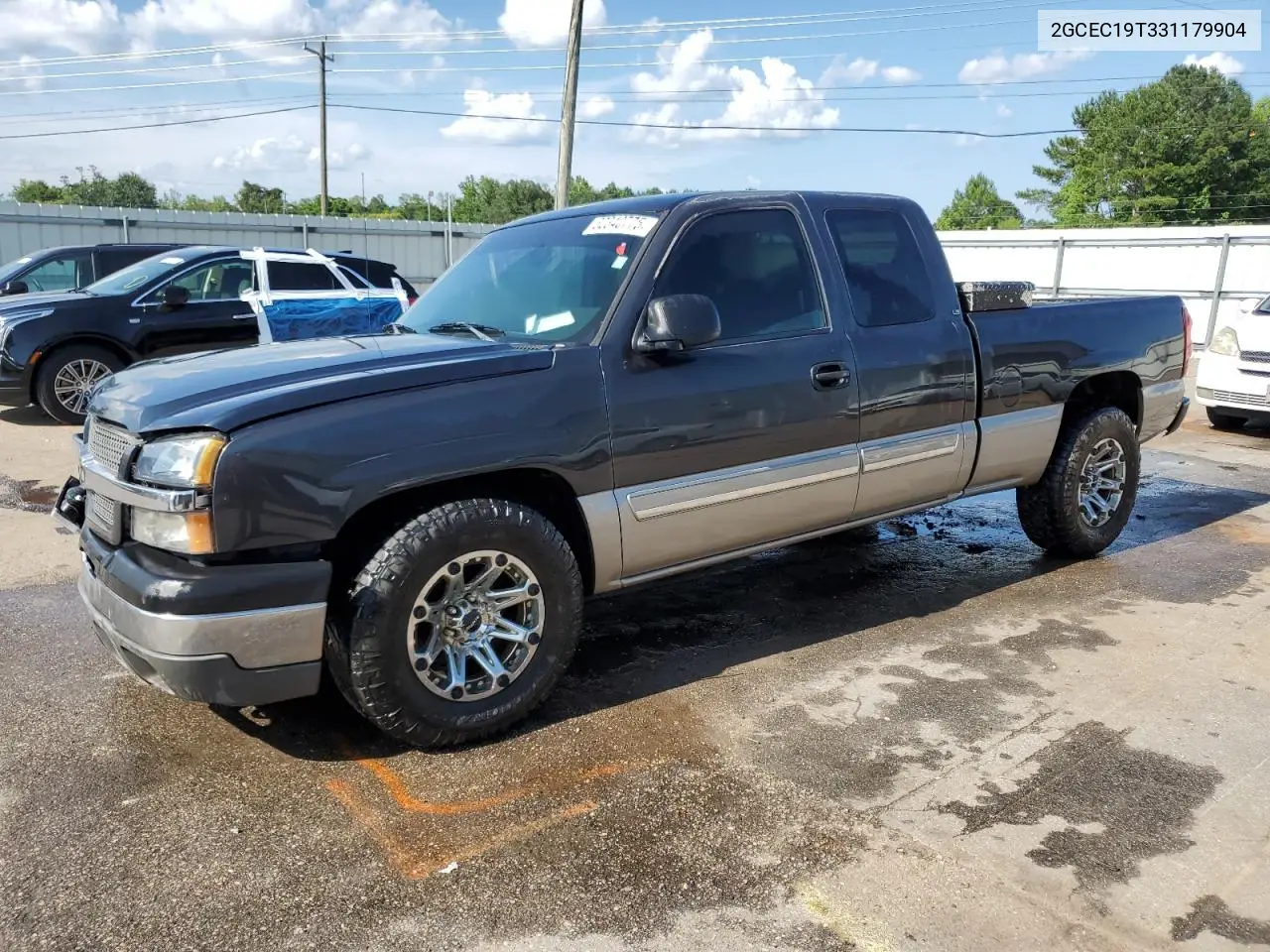 2003 Chevrolet Silverado C1500 VIN: 2GCEC19T331179904 Lot: 62340775