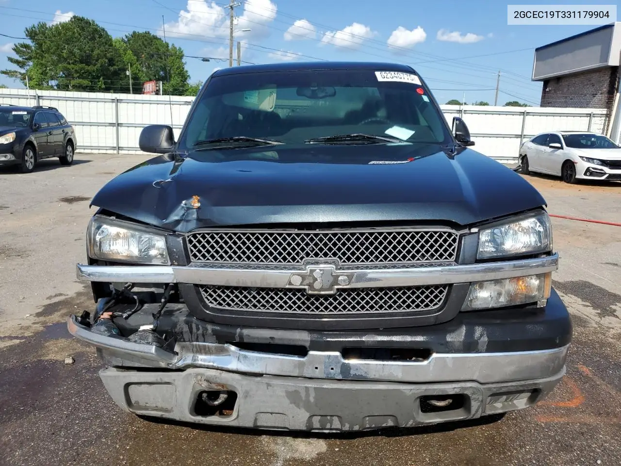 2003 Chevrolet Silverado C1500 VIN: 2GCEC19T331179904 Lot: 62340775